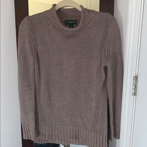 J. Crew Taupe Knit Pullover
